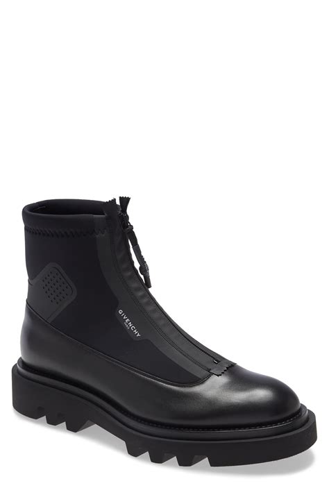 grey givenchy boots|givenchy black boots men.